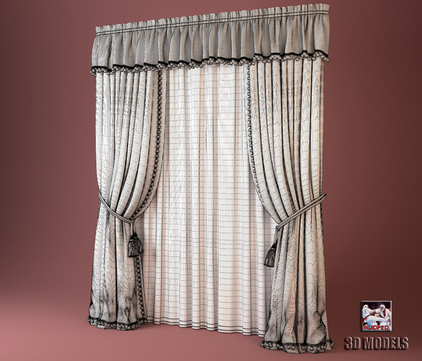 3d classic curtain - Classic curtain by kupfer
